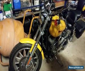 Motorcycle HARLEY DAVIDSON DYNA FXDC1 YELLOW 2005 SCREAMING EAGLE CHROME KIT for Sale