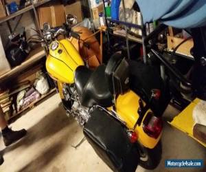 Motorcycle HARLEY DAVIDSON DYNA FXDC1 YELLOW 2005 SCREAMING EAGLE CHROME KIT for Sale