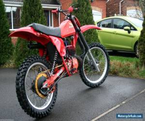 Motorcycle Honda CR 250 Red Rocket 1979 Classic 79 Twin shock Vintage Motocross Bike for Sale