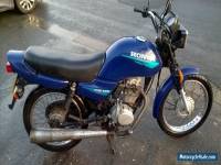 1999 HONDA CG125 BLUE