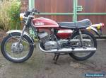 Suzuki T250 Project Spares or Repair for Sale