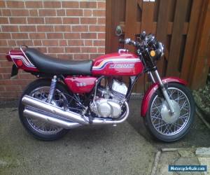 KAWASAKI 350cc S2 IN PEARL CANDY RED RECENT RESTORATION for Sale