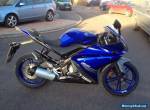 Yamaha yzf125r yzf 125 2014 5890miles FSH 1 owner excellent exsample  for Sale