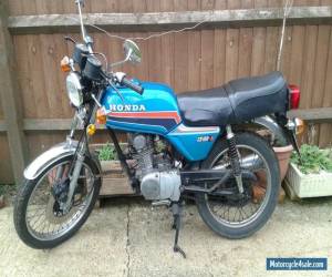 Motorcycle 1980 HONDA  BLUE for Sale