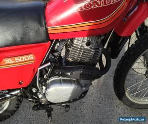 Motorcycle honda xl500s for Sale