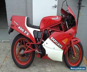 DUCATI F3 400cc NO RESERVE for Sale