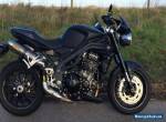 2008 TRIUMPH SPEED TRIPLE 1050 BLACK Low 2612 miles FSH Mot Ltd Edition Matte  for Sale