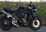 2008 TRIUMPH SPEED TRIPLE 1050 BLACK Low 2612 miles FSH Mot Ltd Edition Matte  for Sale