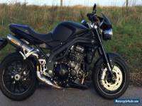 2008 TRIUMPH SPEED TRIPLE 1050 BLACK Low 2612 miles FSH Mot Ltd Edition Matte 