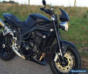 Motorcycle 2008 TRIUMPH SPEED TRIPLE 1050 BLACK Low 2612 miles FSH Mot Ltd Edition Matte  for Sale