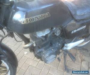 Motorcycle HONDA CB400 NC 1983 GOOD RUNNIG ORDER NEEDS MOT AND TIDYING for Sale