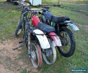 honda elsinore1974 mt125+2mt250 +1. job lot projects. collector classic, CHEAP! for Sale