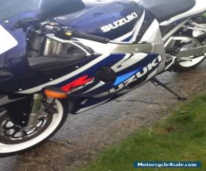 Motorcycle 2004 SUZUKI GSXR 750 K3 BLUE for Sale