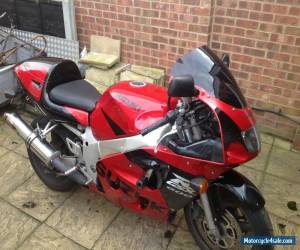 Motorcycle 1999 SUZUKI GSXR 600 W ORANGE/BLACK for Sale