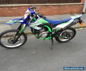 Motorcycle 2010 YAMAHA WR 125 R BLUE IN MINT CONDITION LOOK for Sale