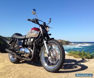 Motorcycle Triumph Bonneville Cafe Racer Tacker Scrambler for Sale