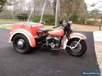 1956 Harley-Davidson G model 45 servi car