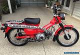 2011 Honda CT 110 Postie Bike for Sale