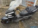 1999 SUZUKI AN400x Burgman Scooter BLACK for Spares or Brave Project Barn Find for Sale