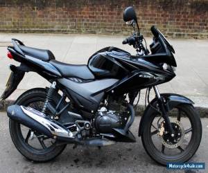 Motorcycle Black Honda CBF 125 M-D 2014 (inc. Helmet, Gloves + Oxford Secure lock) for Sale