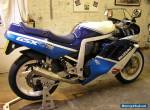 1988 SUZUKI gsxr750 slingshot  WHITE/BLUE original cond no reserve uk bike  for Sale