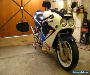 Motorcycle 1988 SUZUKI gsxr750 slingshot  WHITE/BLUE original cond no reserve uk bike  for Sale