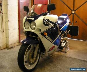 Motorcycle 1988 SUZUKI gsxr750 slingshot  WHITE/BLUE original cond no reserve uk bike  for Sale