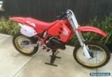 HONDA CR250 1989 VMX Full fresh restoration AHMRA Red Rocket for Sale