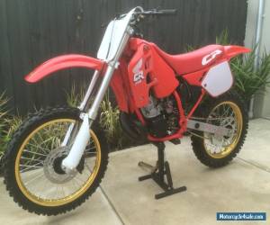 Motorcycle HONDA CR250 1989 VMX Full fresh restoration AHMRA Red Rocket for Sale