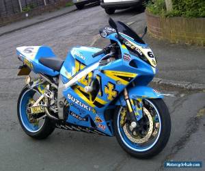 Motorcycle 2002 SUZUKI GSX R1000 K2 BLUE/YELLOW rizla superbike for Sale