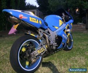 Motorcycle 2002 SUZUKI GSX R1000 K2 BLUE/YELLOW rizla superbike for Sale