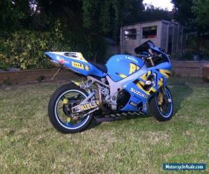 Motorcycle 2002 SUZUKI GSX R1000 K2 BLUE/YELLOW rizla superbike for Sale