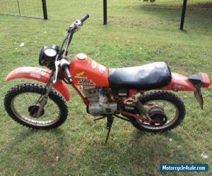 Motorcycle Honda XL100S dirt bike - 1984 for Sale