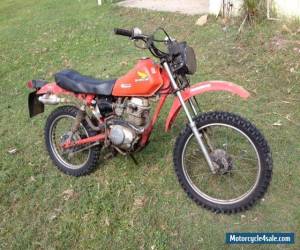 Motorcycle Honda XL100S dirt bike - 1984 for Sale