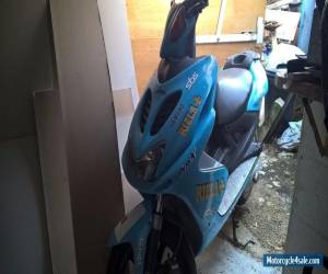 Motorcycle Yamaha AeroX Rizla Blue Moped Spare/Repairs for Sale