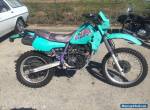 Kawasaki KLR250 KLR 250 1995 trail bike for sale learner lams mx motocross for Sale