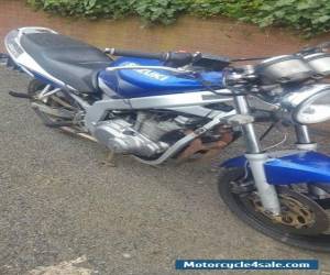 Motorcycle 2003 SUZUKI GS500K2 BLUE,mot'd until oct 2016,needs work, project spares repairs for Sale