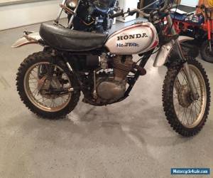 Motorcycle Honda: MOTOSPORT XL250 for Sale