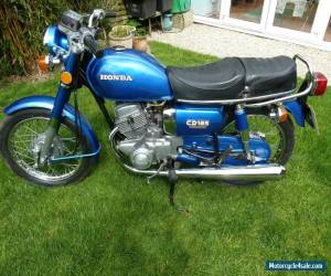 Motorcycle HONDA CD185 BLUE for Sale