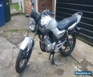 Motorcycle 2009 YAMAHA YBR 125 SILVER spares or repair RUNNING BIKE for Sale