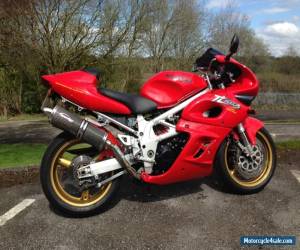 Motorcycle SUZUKI TL1000S 1998 STUNNING RED 26000 MILES BITUBO HARRIS PC2 SCORPION  for Sale