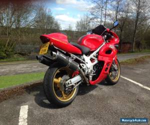 Motorcycle SUZUKI TL1000S 1998 STUNNING RED 26000 MILES BITUBO HARRIS PC2 SCORPION  for Sale