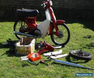 Motorcycle HONDA C90 CUB + JOB LOT OF SPARES - PROJECT RESTORATION for Sale