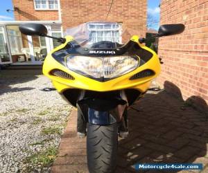 Motorcycle SUZUKI GSXR 750 K2 2002 YELLOW/BLACK WITH V5 & HPI Clear for Sale