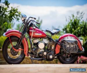 Motorcycle 1949 Harley-Davidson wl for Sale