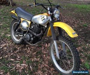 Motorcycle Yamaha TT500E Motorcycle for Sale