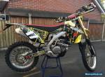 SUZUKI RMX450Z ENDURO ROAD REGISTERD 2015 444 MILES POS PX 12.5 LTR ENDURO TANK  for Sale