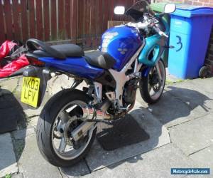 Motorcycle 2003 SUZUKI SV 650S K2 BLUE for Sale