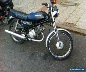 Motorcycle 1981 HONDA  H 100 A Classic Commuter Motorbike  for Sale