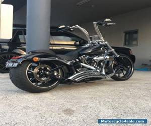 Motorcycle 2015 Harley breakout with 120r screaming eagle motor soft tail drag bike  for Sale